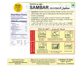 Sambar Gravy mix 400g സാമ്പാർ ഗ്രേവി - grocerybasket.ca