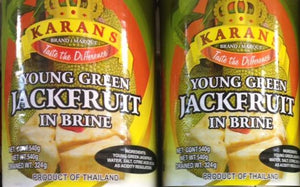 Young Green Jack fruit in Brine 324g - grocerybasket.ca