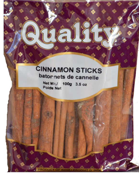 Cinnamon Sticks - 100g കറുവപ്പട്ട - grocerybasket.ca