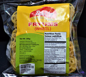 Fryums(Wheel) <br>200g - grocerybasket.ca