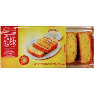 Premium Cake Rusk Original 550g - grocerybasket.ca