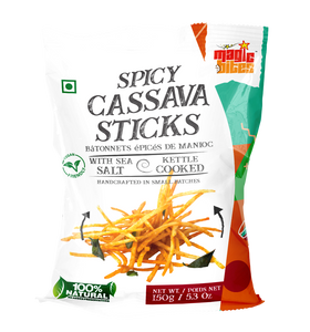 Magic Bites Spicy cassava sticks 150g - grocerybasket.ca