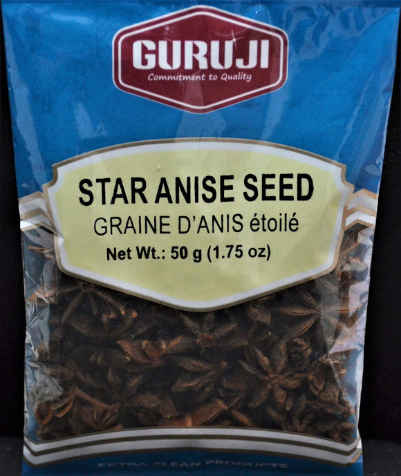 Star Anise Seeds 50g തക്കോലം - grocerybasket.ca