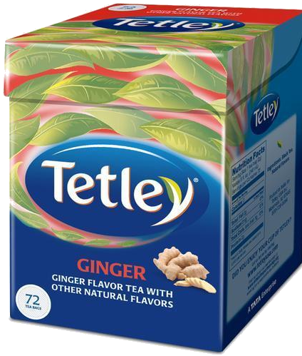 Tetley Ginger Tea 72 Bags 144g - grocerybasket.ca