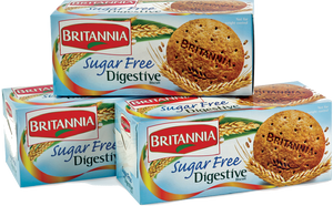 Britannia Sugar Free Digestive Biscuit 350g - grocerybasket.ca