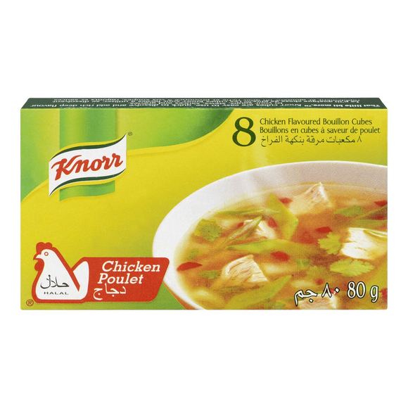 Knorr Halal Chicken Cube 80g - grocerybasket.ca