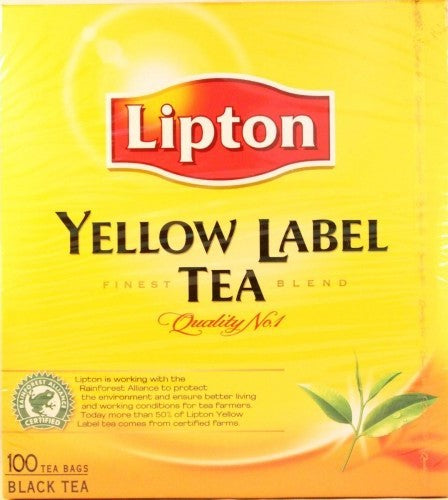 Lipton Yellow label tea bag 200g - grocerybasket.ca