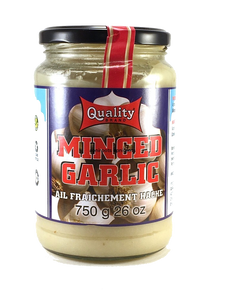 Minced Garlic 750g വെളുത്തുള്ളി പേസ്റ്റ് - grocerybasket.ca