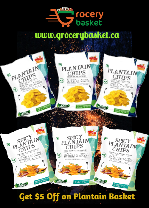 Plantain Chips Basket from Magic Bites - grocerybasket.ca